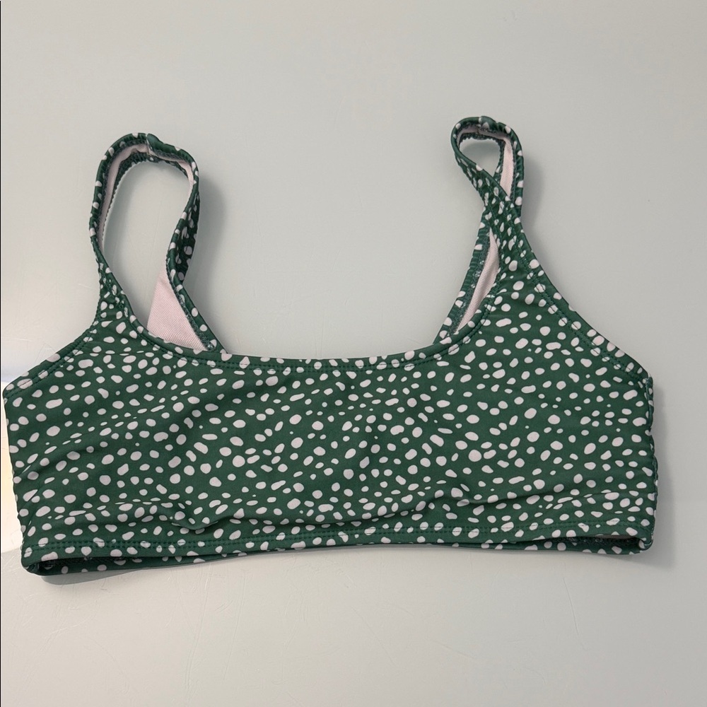 SHEIN Spotted Bikini Top